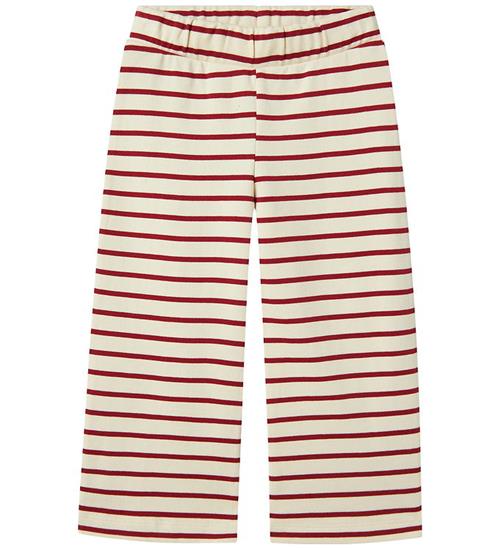 Lil'Atelier Bukser - Bukser - NmfLimia - Turtledove/Red Dahlia