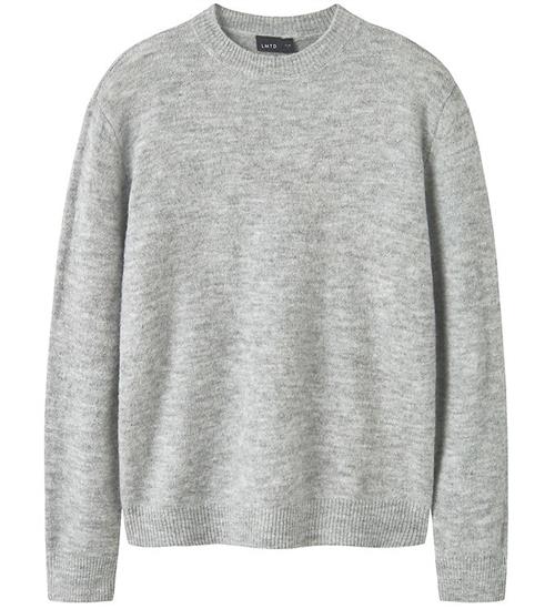 LMTD Bluse - Strik - NlmOdett - Light Grey Melange