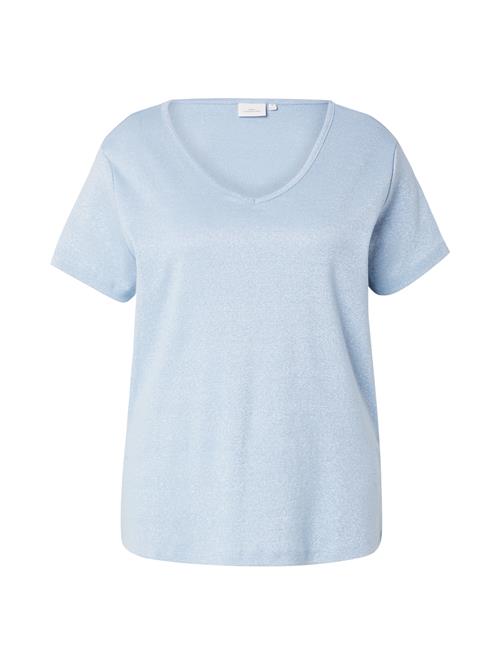 ONLY Carmakoma Shirts 'CARMELODI'  pastelblå / sølv