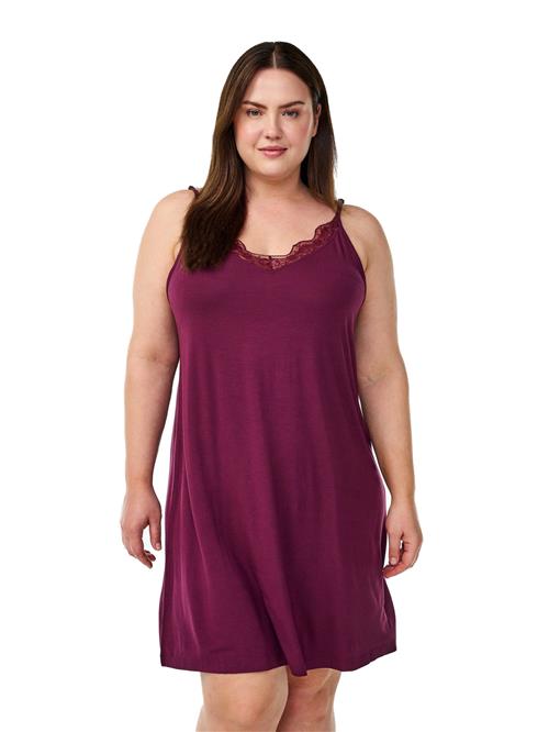 Zizzi Negligée 'Lace'  bordeaux