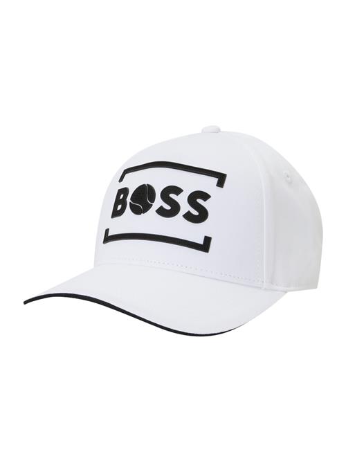 BOSS Sportshætte 'Pyer-Tennis-Of-Court'  sort / hvid
