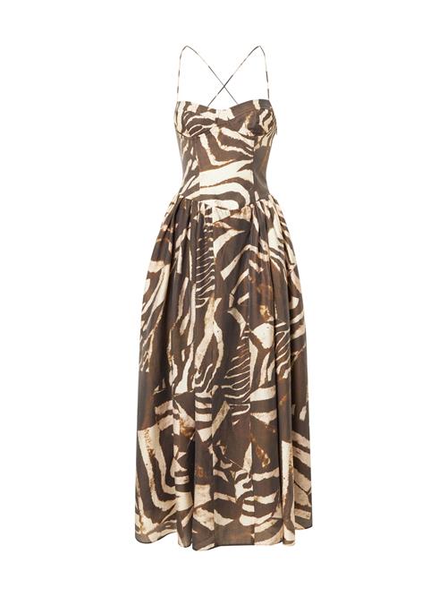 Bardot Kjole  beige / brun