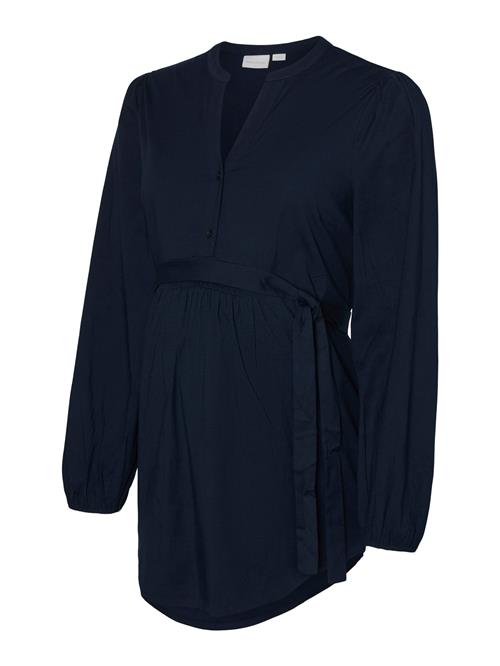 MAMALICIOUS Bluse 'MLElva Lia'  mørkeblå