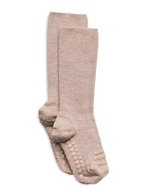 Non-Slip Socks - Bamboo GoBabyGo Beige