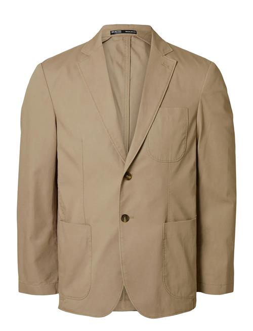 Slhreg-Glen Washed Blz Selected Homme Beige