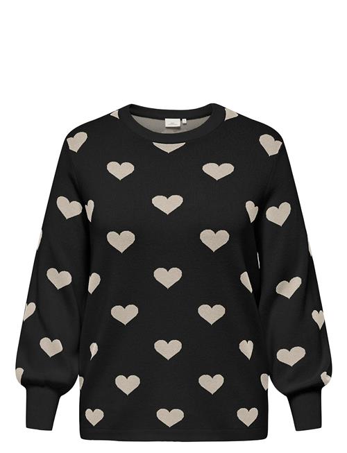 Carmontana Ls Jq O-Neck Knt ONLY Carmakoma Black