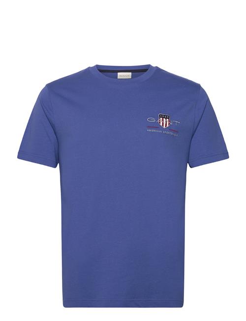 Reg Archive Shield Emb Ss T-Shirt GANT Blue