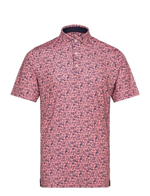 Mattr Peach Stand Polo PUMA Golf Pink
