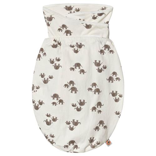 Se Ergobaby Elefant Svøb til Nyfødt One Size      Unisex ved Babyshop