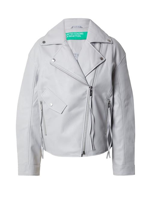 Se UNITED COLORS OF BENETTON Overgangsjakke  lysegrå ved About You