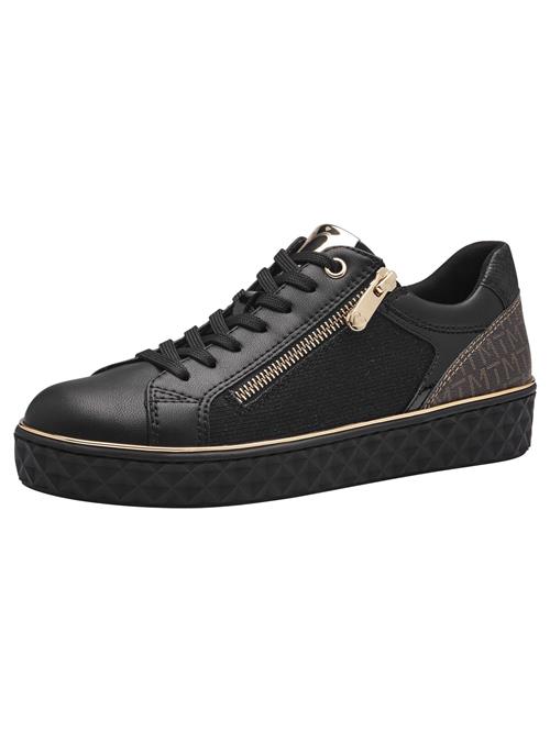 MARCO TOZZI Sneaker low  guld / sort