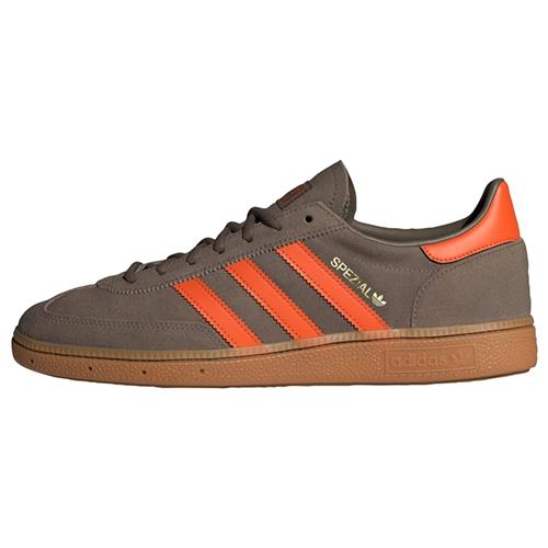 Se ADIDAS ORIGINALS Sneaker low 'Handball Spezial'  mokka / mandarin / offwhite ved About You