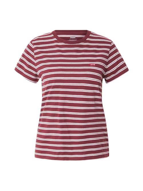 LEVI'S ® Shirts 'PERFECT'  vinrød / hvid