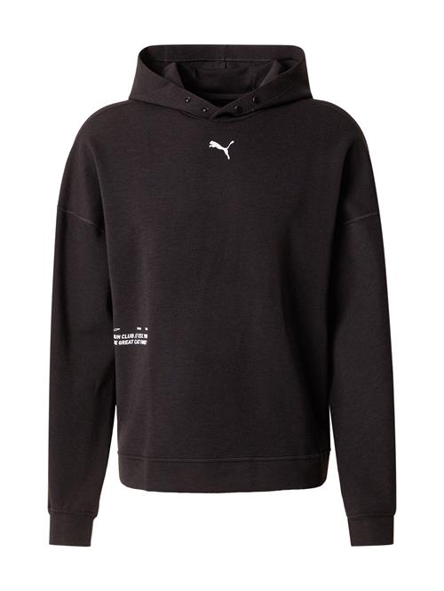 PUMA Sportsweatshirt 'Club'  sort / hvid