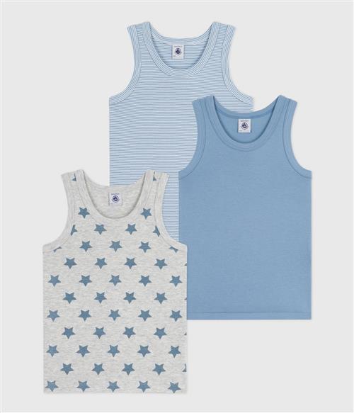 PETIT BATEAU Shirts 'DEBARDEURS'  blå / lyseblå / hvid