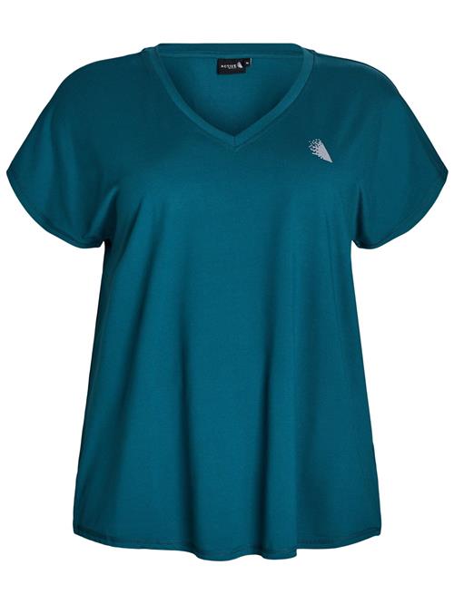 Active by Zizzi Shirts 'ABASIC'  petroleum