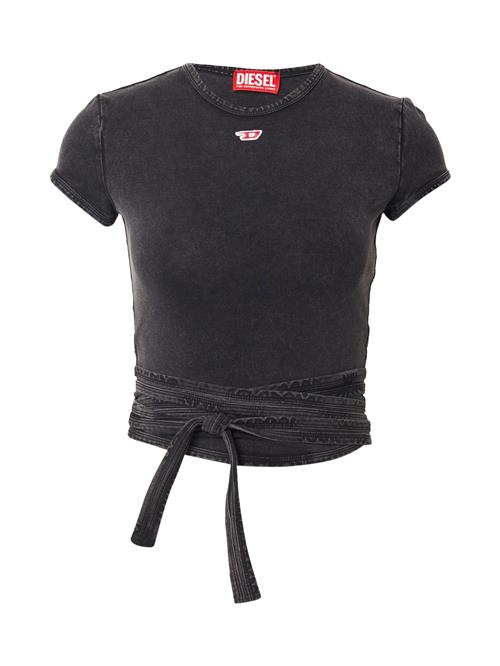 Se DIESEL Shirts 'T-BUNNY-TAIL-R1'  black denim ved About You