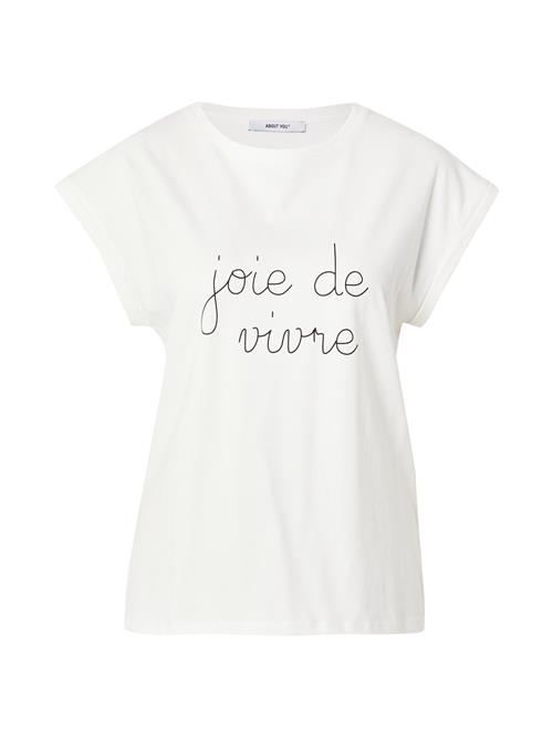 ABOUT YOU Shirts 'Valeria'  sort / hvid