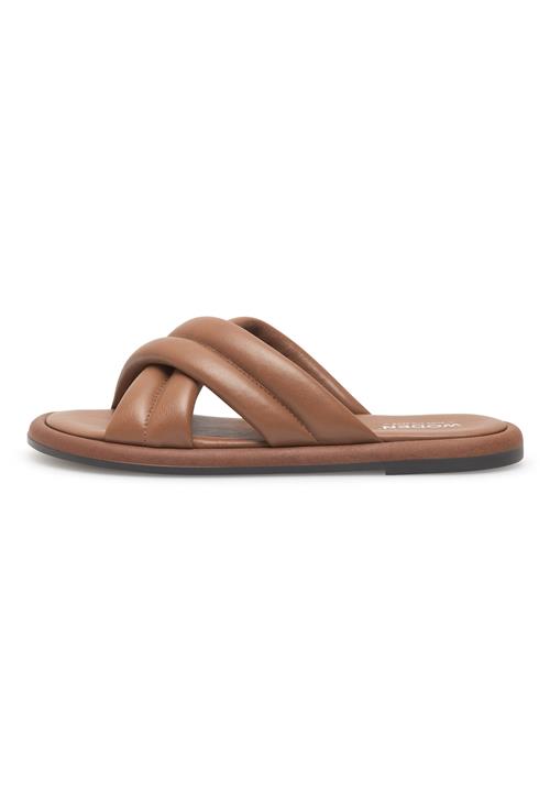 WODEN Pantoletter 'Lotta'  brun