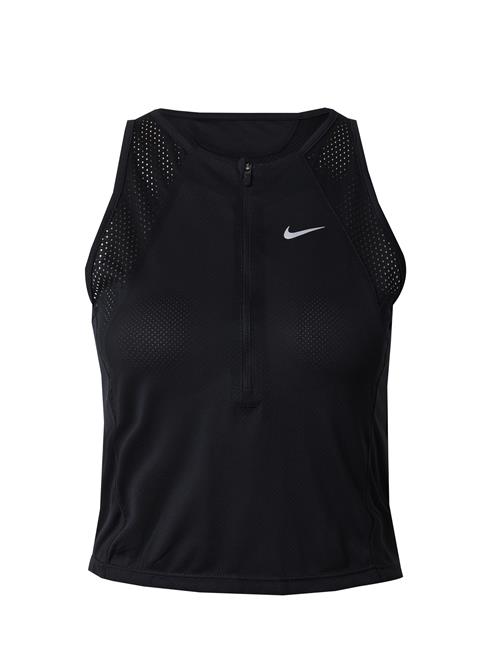 NIKE Sportsoverdel  lysegrå / sort