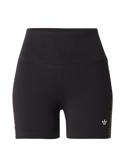 ADIDAS ORIGINALS Leggings  blå / brun / sort / hvid