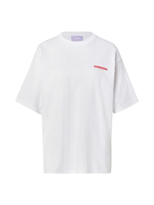 JJXX Oversized bluse 'JXMILLOW'  rød / hvid