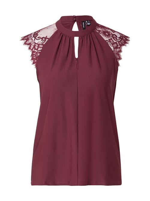 VERO MODA Bluse 'VMMilla'  vinrød