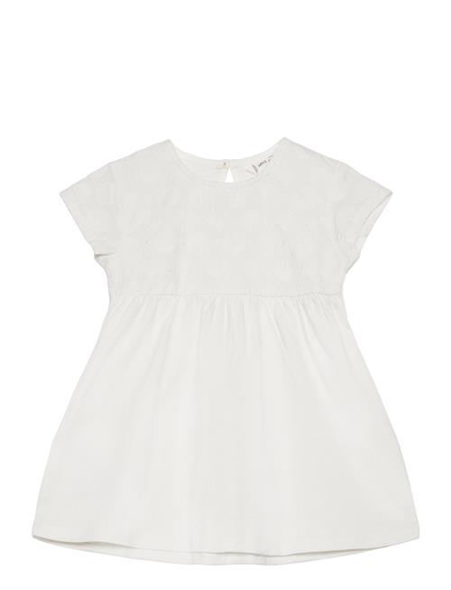 Se Embroidered Printed Dress Mango White ved Booztlet
