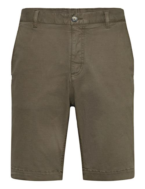 Se Jeffrey Brushed Shorts Morris Khaki ved Booztlet