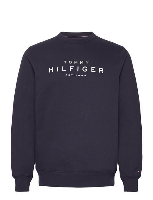Se Tommy Hilfiger Sweatshirt Tommy Hilfiger Navy ved Booztlet