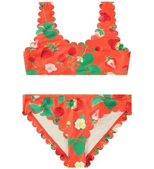 Se Molo Badedragt - UV50+ - Nolina - Strawberry Red ved KidsWorld