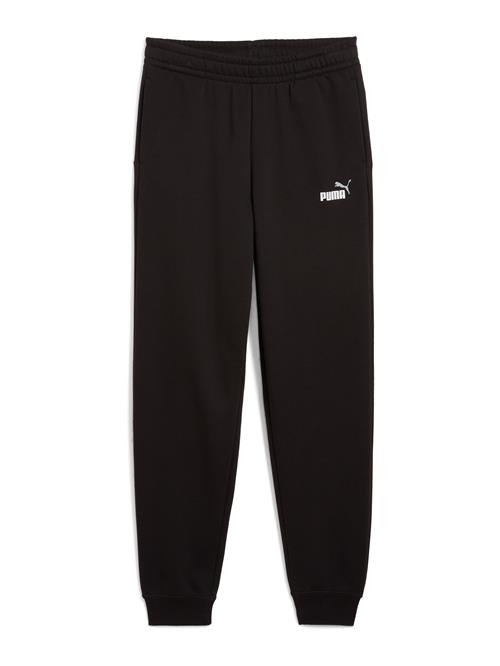 PUMA Bukser 'Ess No. 1'  sort / hvid