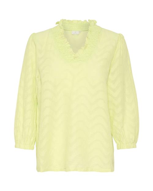 Se Kaffe Bluse 'Victoria'  lysegrøn ved About You