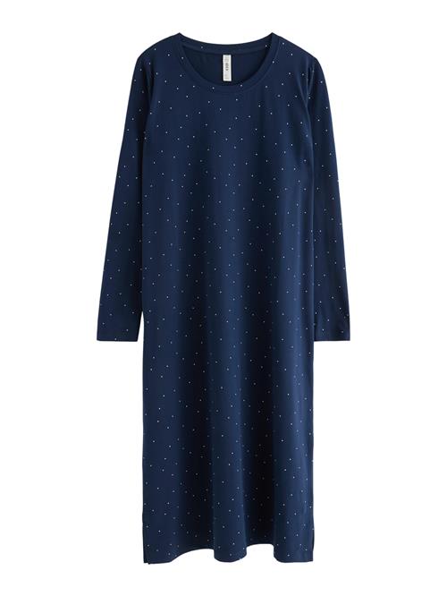 Lindex Natskjorte  navy / hvid