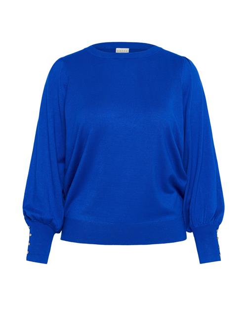 KAFFE CURVE Pullover 'KCLizzy'  royalblå