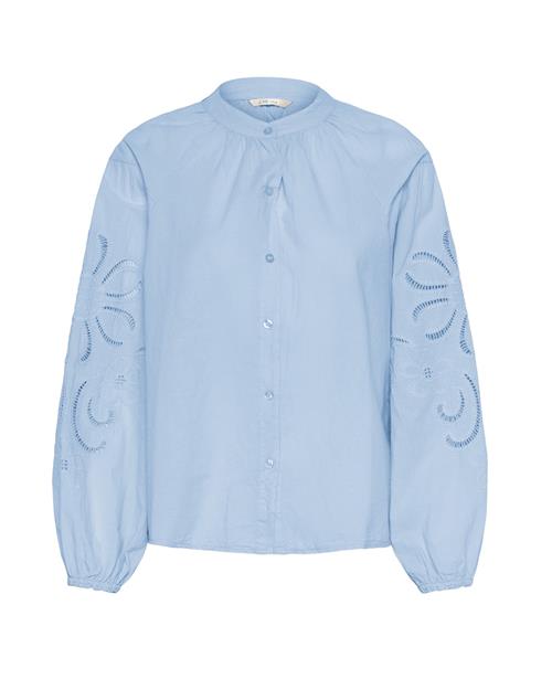 Cream Bluse 'Timia'  himmelblå