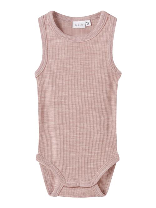 NAME IT Sparkedragt/Body  pink-meleret