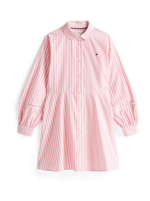 TOMMY HILFIGER Kjole  lyserød / hvid