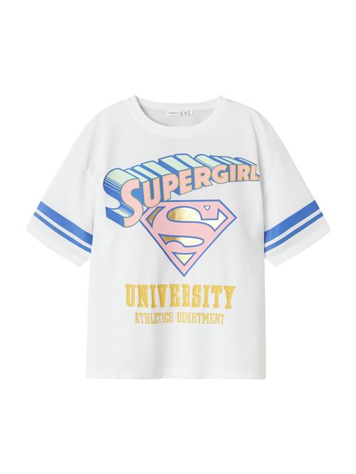 NAME IT Bluser & t-shirts 'NKFJIXIRDI SUPER'  blå / guld / lyserød / hvid