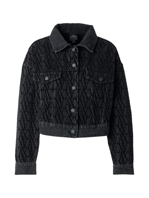 ARMANI EXCHANGE Overgangsjakke  sort / black denim