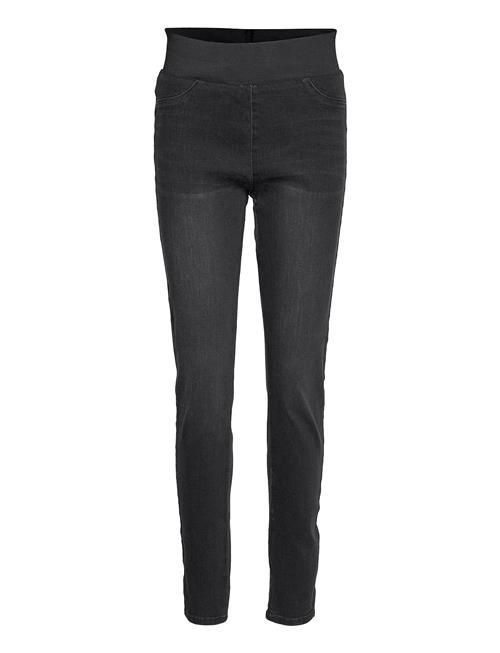Pants From Freequent In A Soft Denim. The Pants Have A Simple Silhouette With An FREE/QUENT Grey