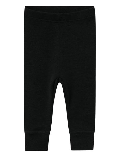 Nbmwang Wool Rib Longjohn Name It Black