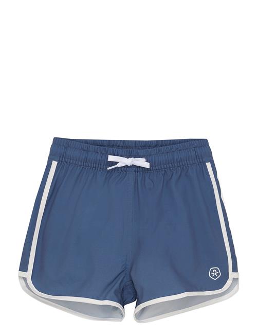Swim Short Shorts, Solid Color Kids Navy