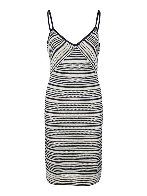 VERO MODA Strikkjole 'Maldives'  creme / navy