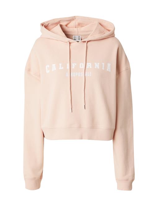 Se AÉROPOSTALE Sweatshirt 'CALIFORNIA'  lyserød / hvid ved About You