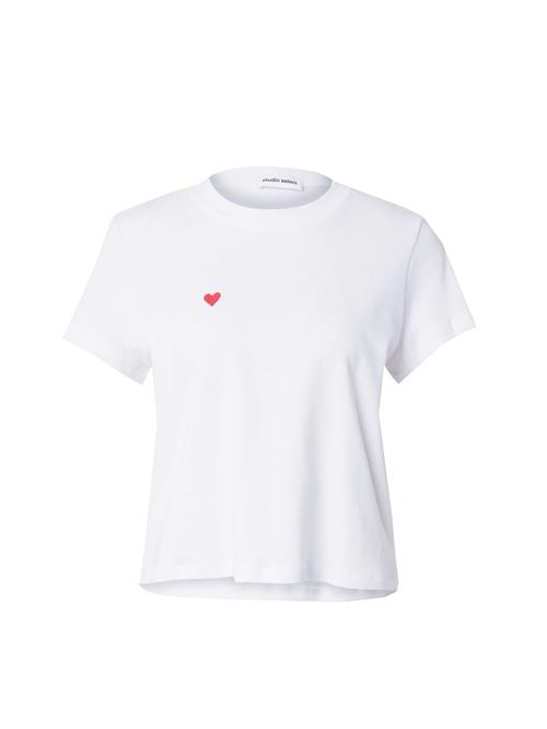 studioselect Shirts 'Pace'  rød / hvid