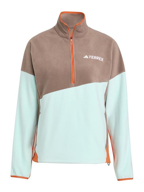 ADIDAS TERREX Sportspullover  mokka / mint / hummer / hvid