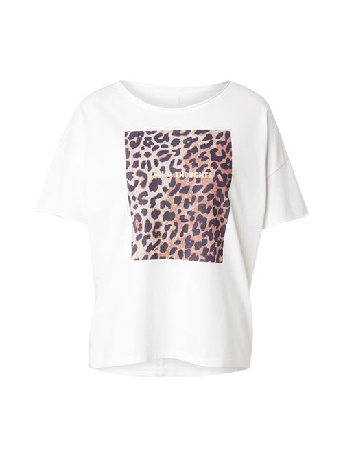 Se OUI Shirts  beige / sort / hvid ved About You