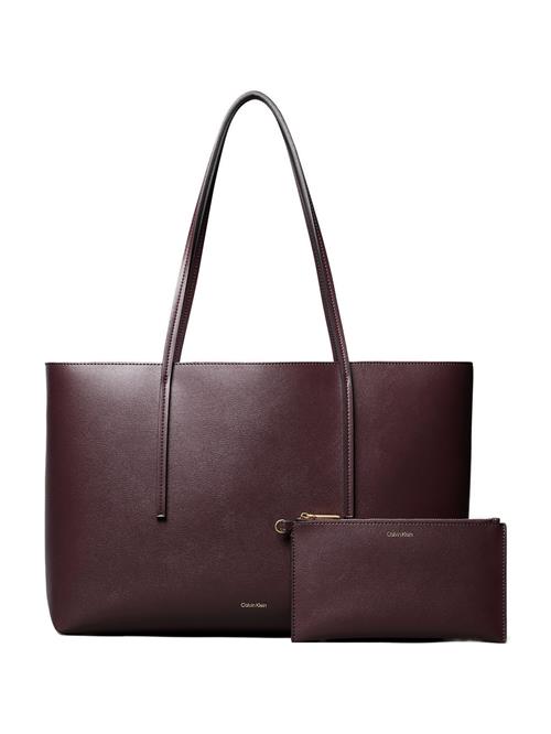 Calvin Klein Shopper  guld / bordeaux