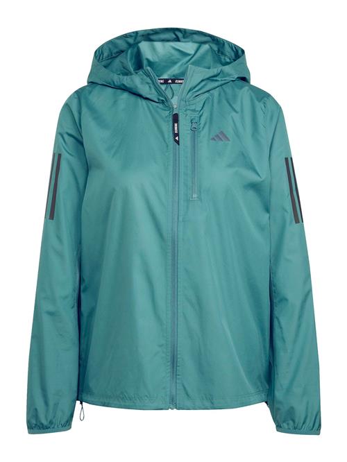 ADIDAS PERFORMANCE Sportsjakke 'Own The Run'  jade / sort